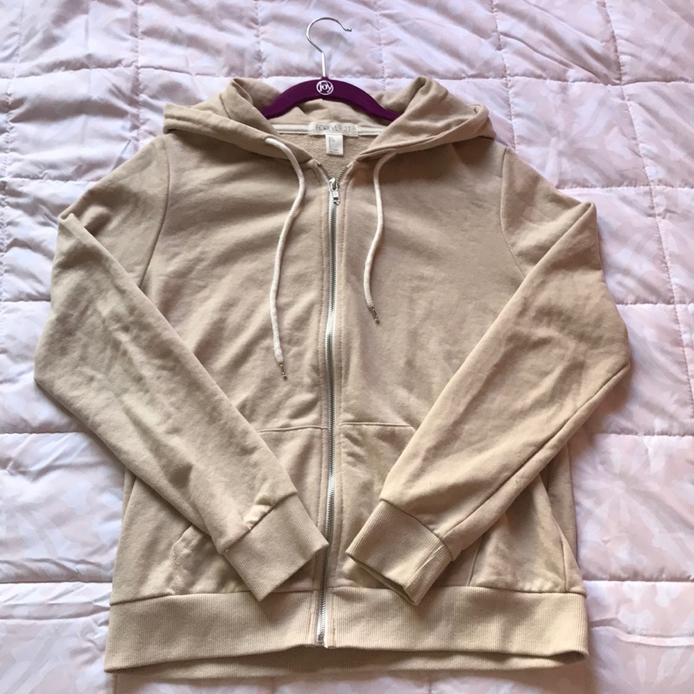 Tan Hoodie from F21